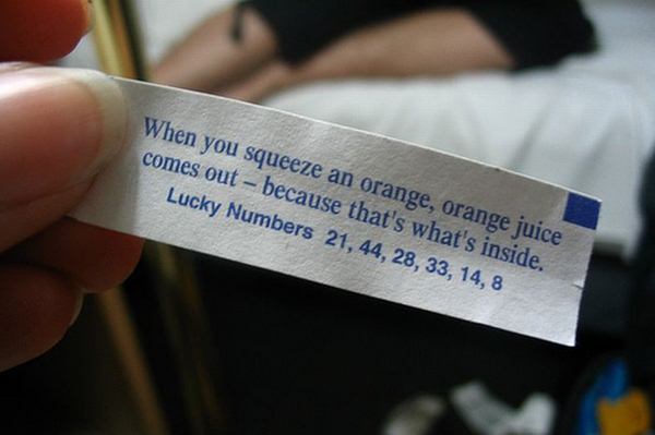 fortunes for fortune cookies. Funny Fortune Cookies Fortunes