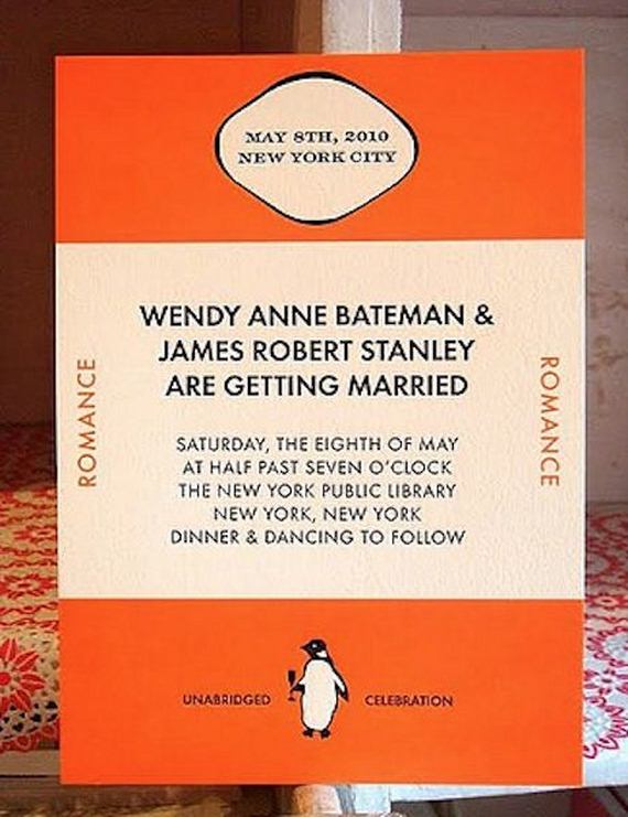 Funny and Creative Wedding Invitations