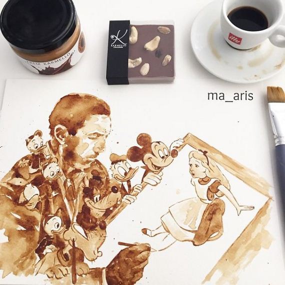 Painting-coffee