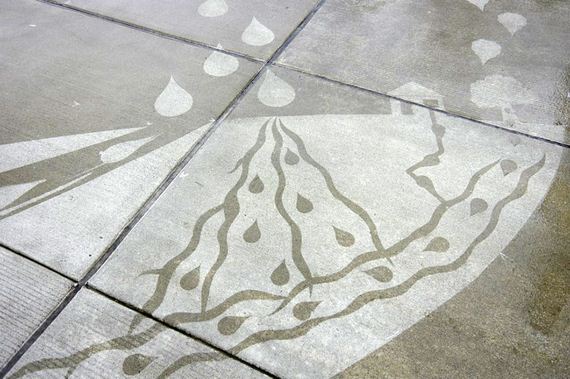 art-rain-street