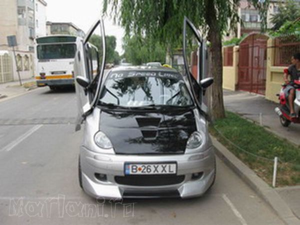 Modified Daewoo Matiz from Romania