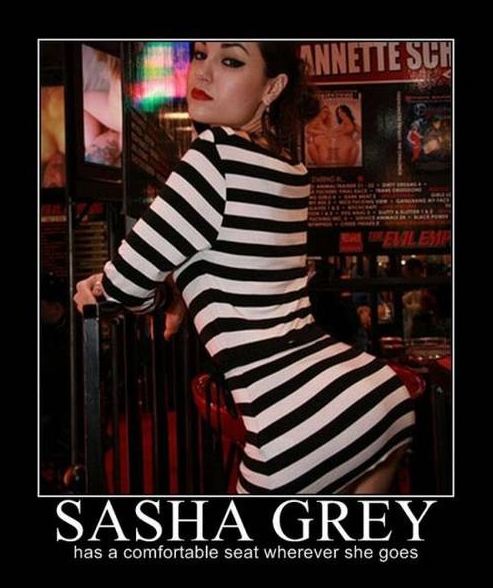 Sasha Grey's Biggest'Ass'et Posted by admin on Monday February 8 
