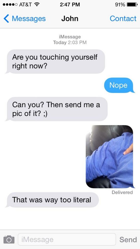 When Sexting Goes Wrong Barnorama 