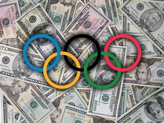 how do olympic host cities make money