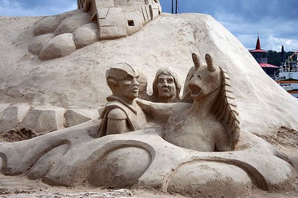 sand
