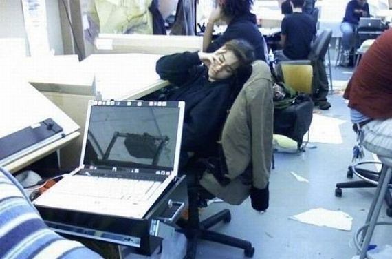 sleeping