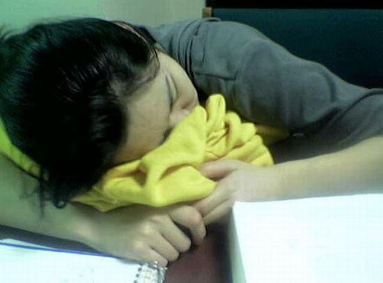 library-sleep