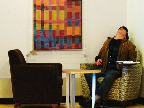 library-sleep