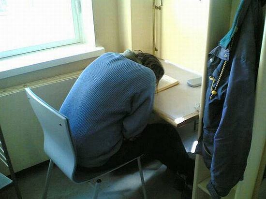 library-sleep