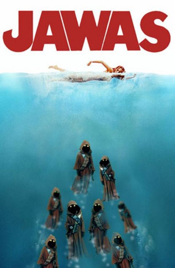 Funny Spoofs Of The 'Jaws' Movie Poster - Barnorama

