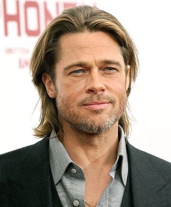 Brad Pitt's Hair Evolution - Barnorama