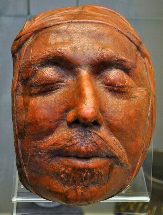 Death Masks of the Famous People - Barnorama