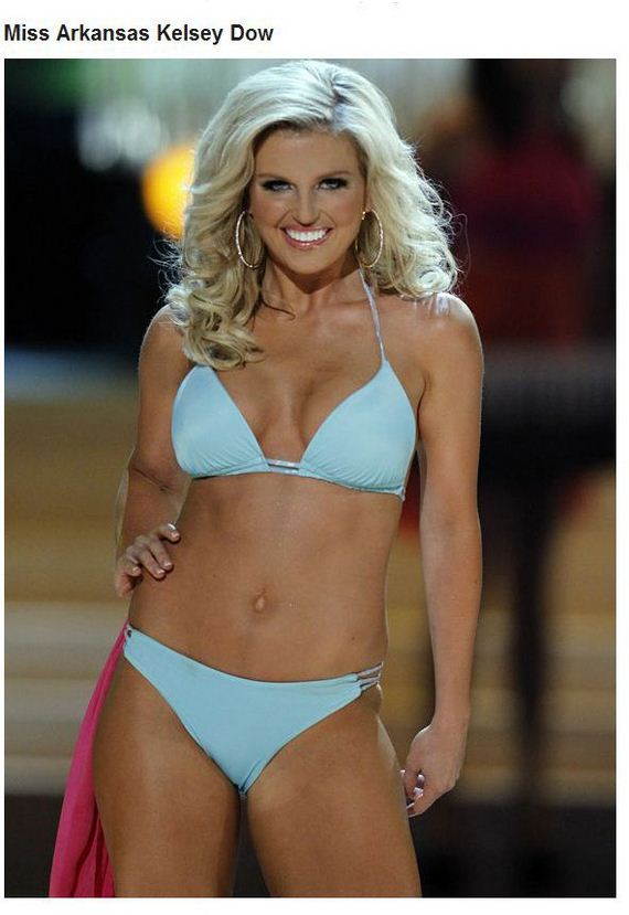 2012 Miss USA Swimwear Competition.