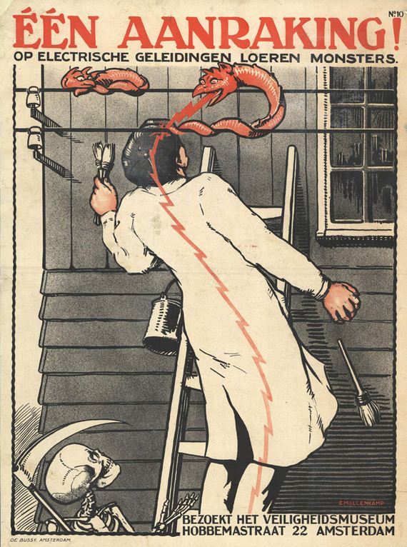 10-Very-Scary-Old-Dutch-Work-Safety-Posters