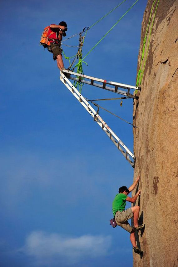 rock-climbing