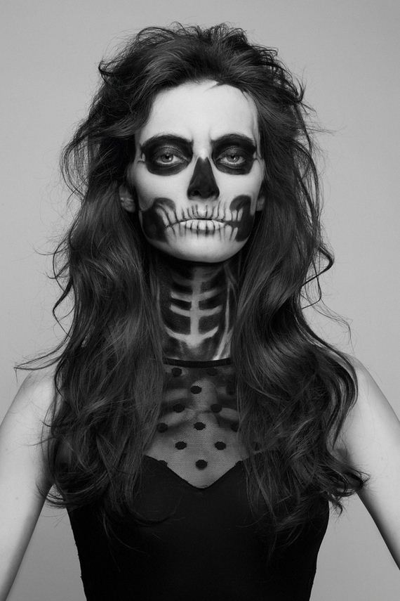 skeleton-makeup