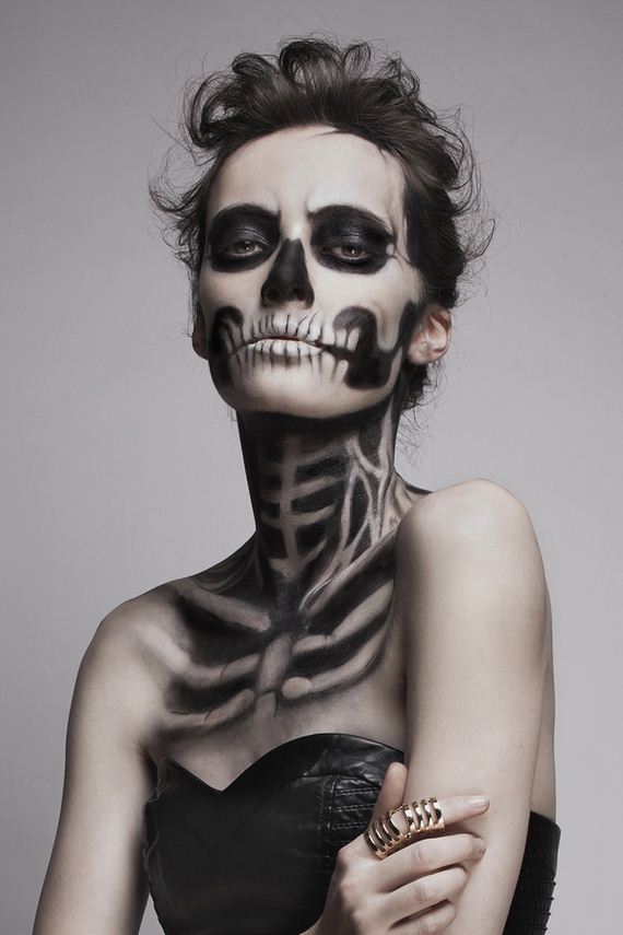 skeleton-makeup
