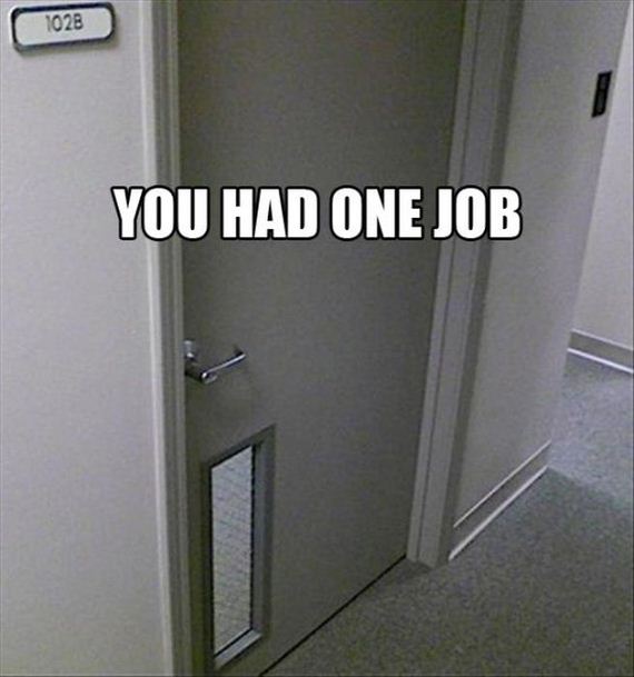you_only_have_one_job