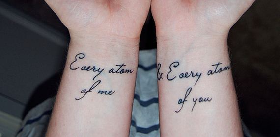Epic Literary Love Tattoos.