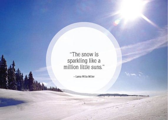 Great Quotes About Snow - Barnorama