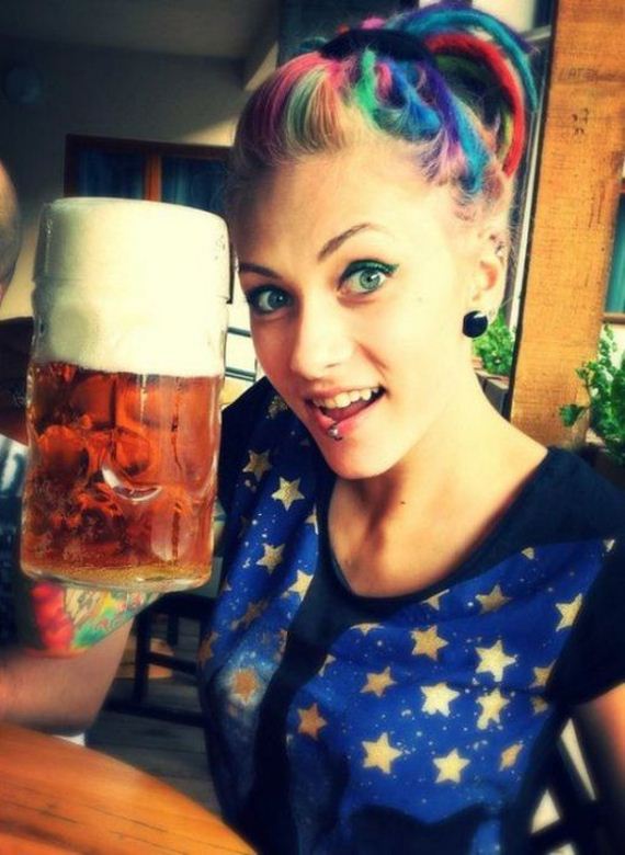 Octoberfest and upskirt and video