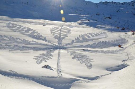 snow-sculptures