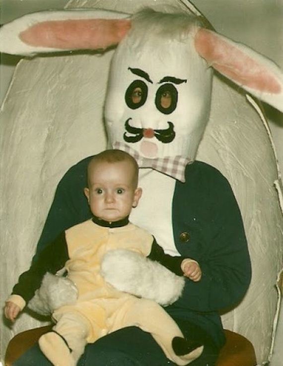 Vintage Easter Bunny Photos That Will Make Your Skin Crawl Barnorama
