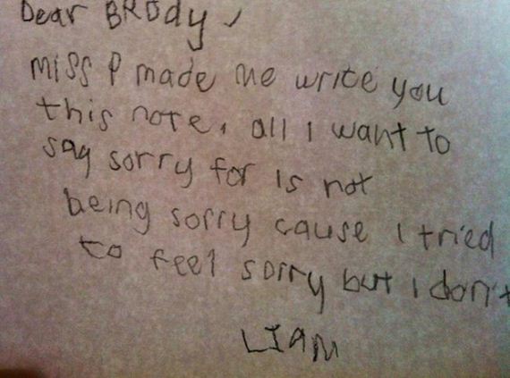 sorry-notes