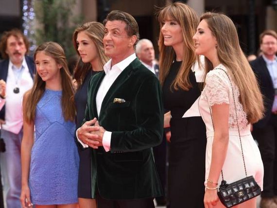 stallone_wife_daughters