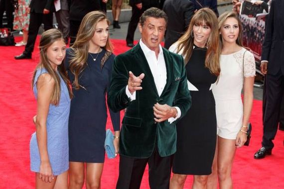 stallone_wife_daughters