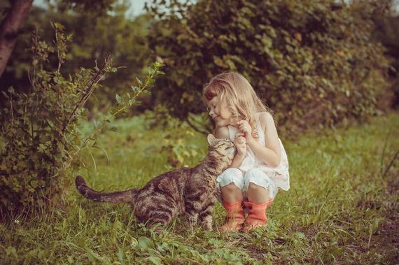 cat-child-friendship