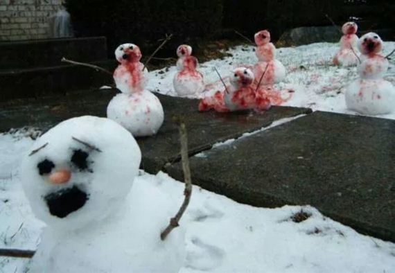 creepy-snowmen