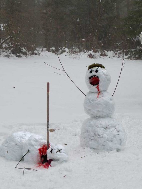 creepy-snowmen