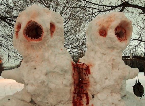 creepy-snowmen