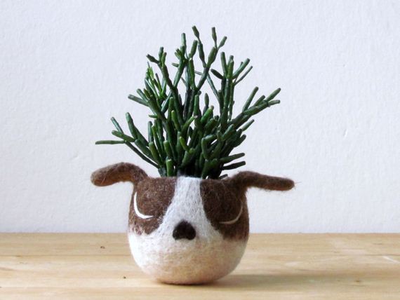 felt-vase