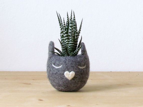 felt-vase