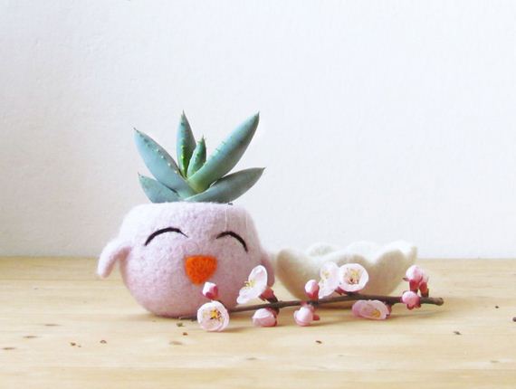 felt-vase