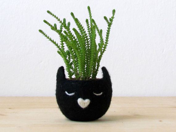 felt-vase