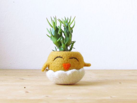 felt-vase