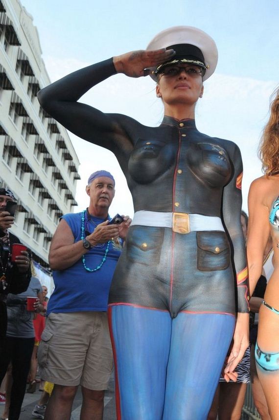 These Body Paint Pictures Put Bikini Wearing to Shame.