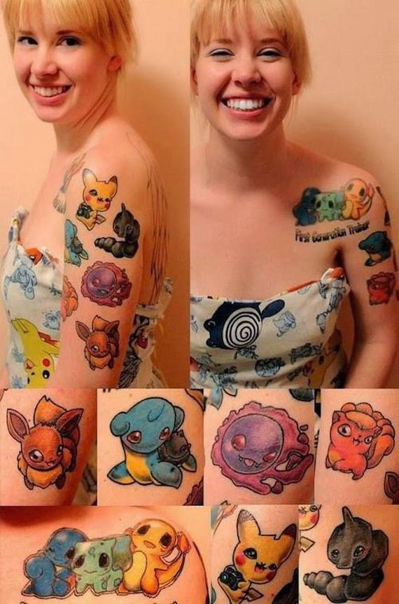 Pokemon-tattoo