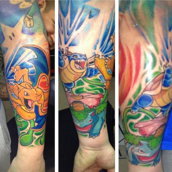 Pokemon-tattoo