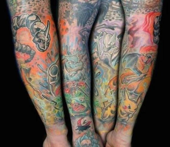 Pokemon-tattoo