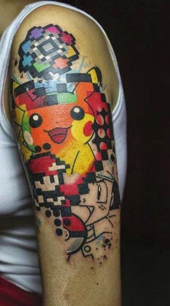 I choose you Pokemon tattoo - Barnorama