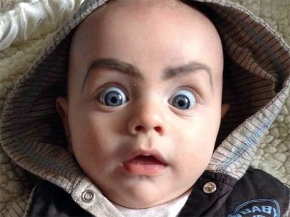 eye-brows