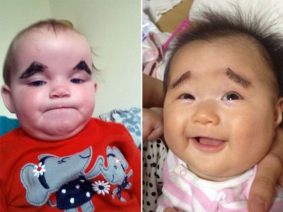 eye-brows
