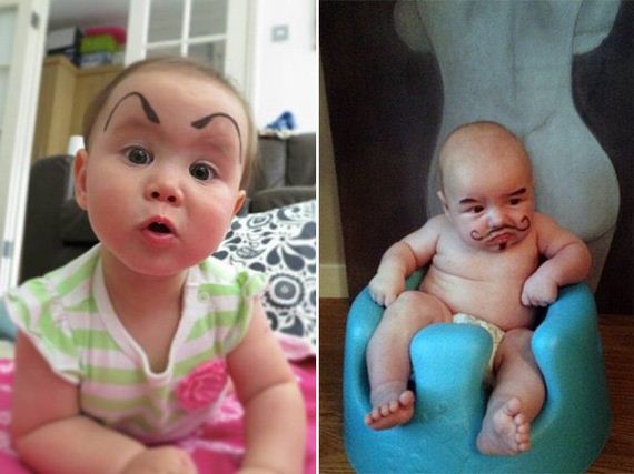 eye-brows