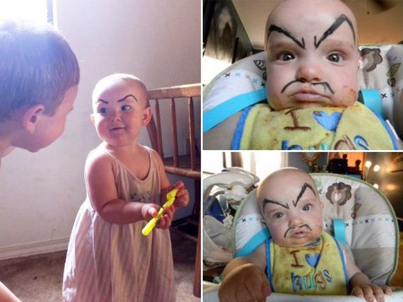 eye-brows