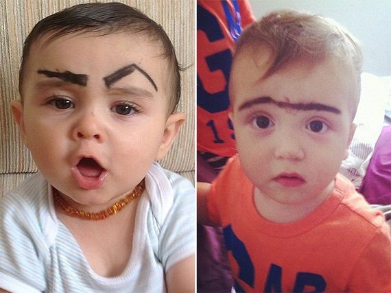 eye-brows
