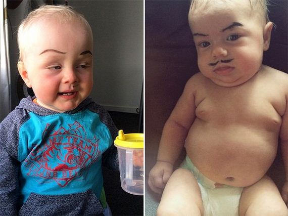 eye-brows
